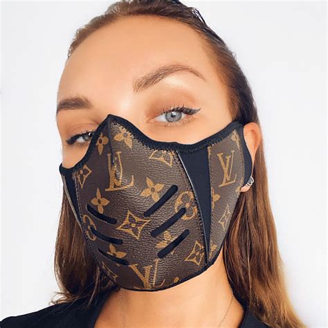 leather mask louis vuitton|Louis Vuitton monogram face mask.